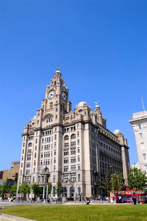 The Royal Liver Building Liverpool Editorial Stock Image Image Of