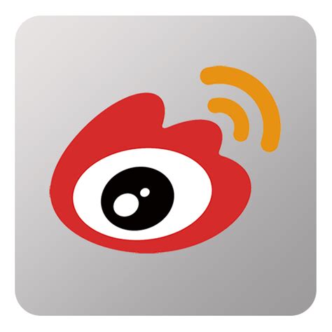 Weibo Icon Flat Gradient Social Iconpack Limav