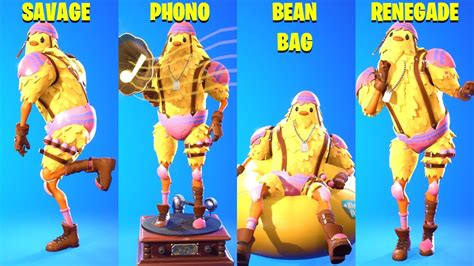 New Fortnite Cluck Chapter 2 Season 6 Skin Showcase With Best Dances And Emotes Youtube