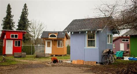 15 Tiny Home Community For Homeless Proposed In Eugene Oregon Tiny House Community Modern
