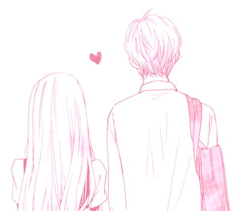 Love Couple Cute Mine Kawaii Manga Myedit Pink Pastel