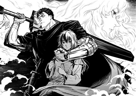 Guts Griffith And Casca Berserk Drawn By Saeki Shun Danbooru
