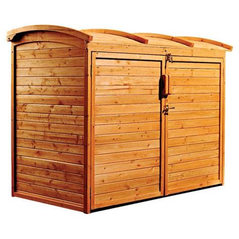 5ft W X 3ft D Refuse Wood Storage Shed Garbage Shed Wooden Storage