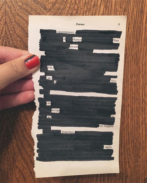 Blackout Poetry — Reagan Fleming Blackout Poetry Poetry Inspiration Poetry