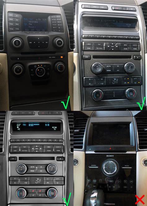 Ford Taurus Aftermarket Gps Navigation Car Stereo 2010 2017