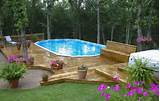 Photos of Above Ground Pool Landscaping Rocks