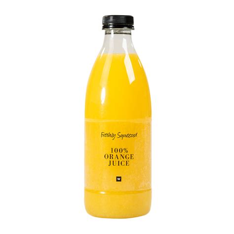 100 Freshly Squeezed Orange Juice 1 L Za