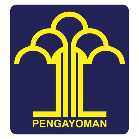 Kementerian Hukum Dan Hak Asasi Manusia Kemenkumham Logo Vector