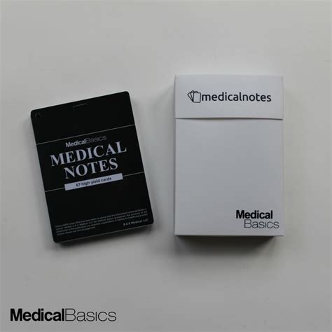 Medical Notes 67 Medical Reference Cards For Internal Medicine Surgery