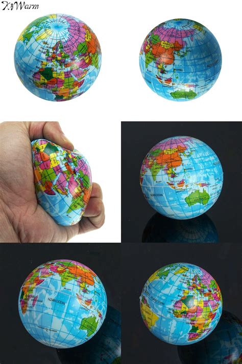 Visit To Buy New Mini Foam World Globe Teach Education Earth Atlas