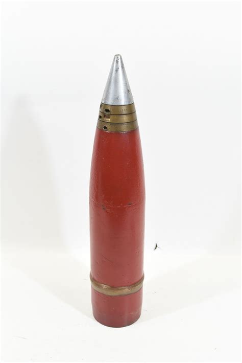 Artillery Shell Inert Stamped Crc942 No221 Ismc1141