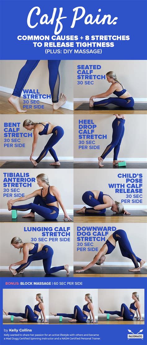 9 Soothing Stretches To Release Calf Pain Newbieto Fitness