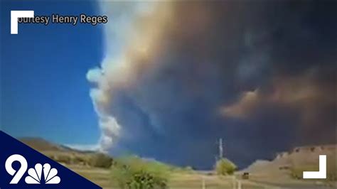 Timelapse Shows Growing Plume Of Smoke From Colorado Wildfire Youtube