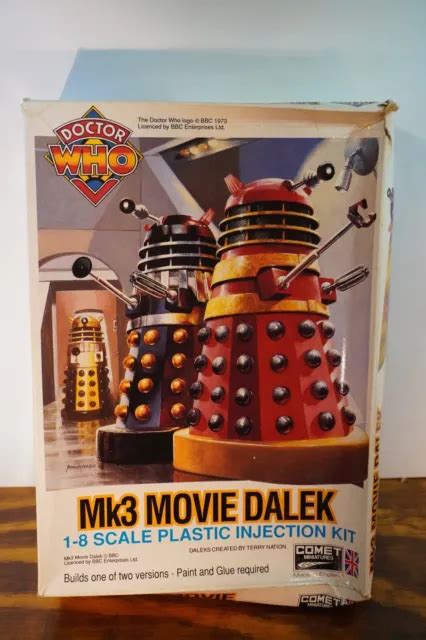 Comet Miniatures Mk3 Movie Dalek Doctor Who 18 Model Kit Nib 18000