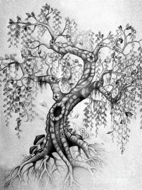 Check spelling or type a new query. The Willow Drawing - The Willow Fine Art Print | Ink ...