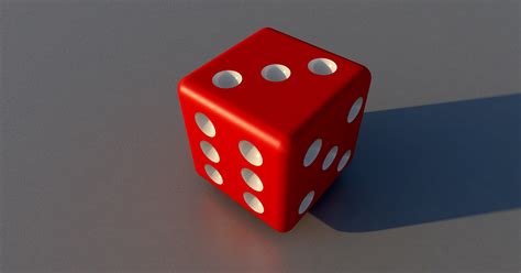 Free Images Play Red Random Patience Luck Points Dice Game 3d