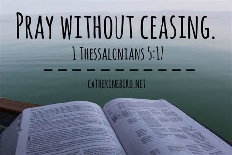 Pray Without Ceasing • Catherine Bird