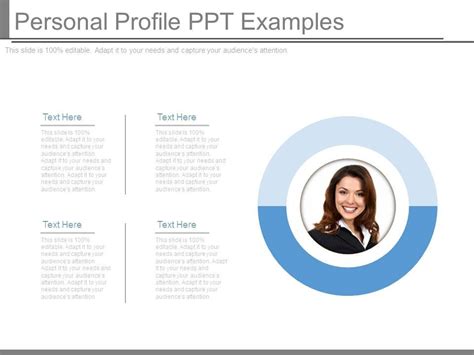 Personal Profile Ppt Template Free Download Printable Templates