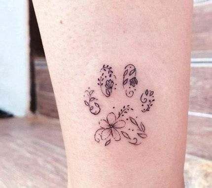 Best Paw Print Tattoos With Meanings And Ideas Body Art Guru