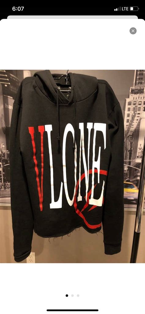 Vlone Vlone X Fragment Hoodie Grailed