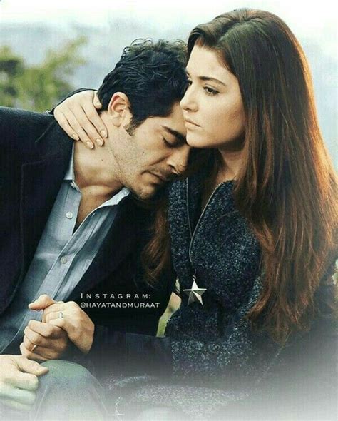 When She Consoles Him 😘😭😭😭😭 Murat And Hayat Pics Romantic Couples