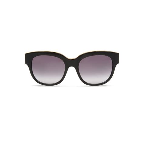 Stella Mccartney Sc0007s 001 Black Large Square Style Sunglasses