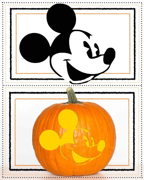 Printable Disney Pumpkin Carving Stencils