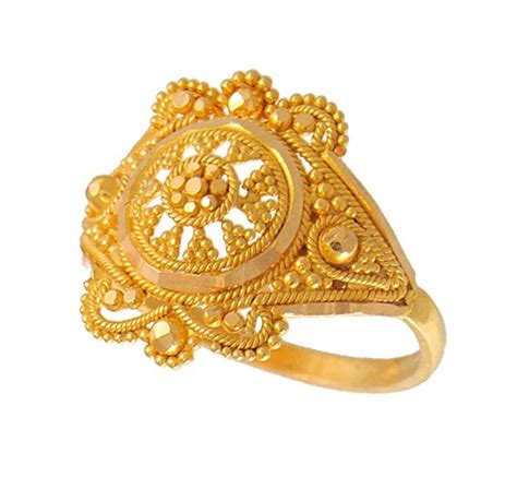 Gold Rings For Girls Designs