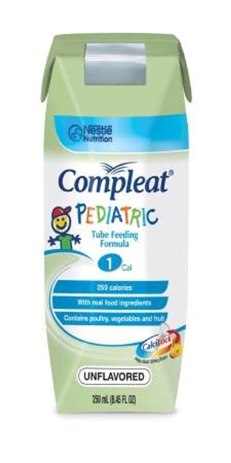 Pediatric Tube Feeding Formula Compleat 1 Kcalml 250 Ml By Nestle