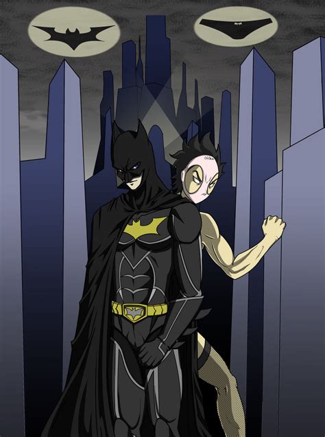 Batman And Hentaikamen By Masmasmas555 On Deviantart