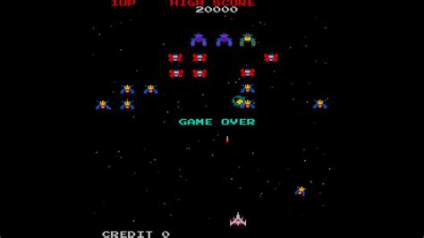 Galaga 1981 Namco Arcade Game Youtube