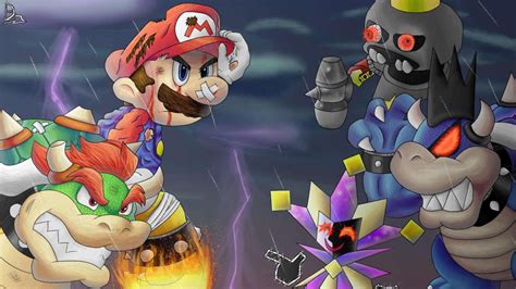 Mariobowser Vs Smithydark Bowserdimentio Rmarioandluigi