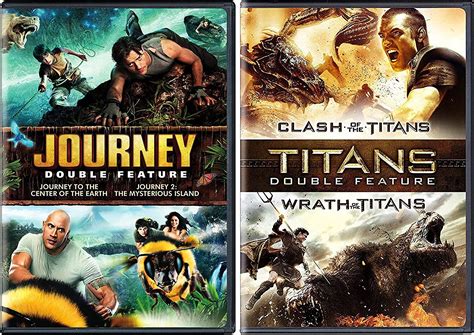 Clash Of The Titans Wrath Of The Titans Journey To The Center Of