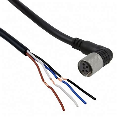 Xs3f M8pvc4a5m Eu Omron Omron M8 4 Pin Cable Assembly 5m Cable 778