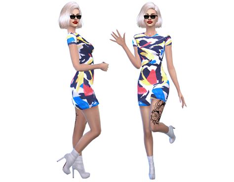 Sims 4 Ccs The Best Mini Dresses Set By Sims4sweatshop