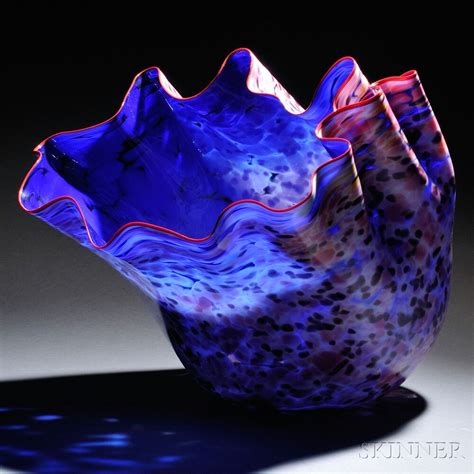 Dale Chihuly American B 1941 Large Macchia Series Vessel Sale