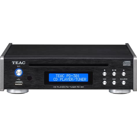 Teac Pd 301 Cd Player With Fm Tuner Pd 301 B Bandh Photo Video