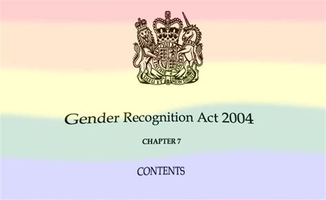 Reforming The Gender Recognition Act Is A Feminist Responsibility New