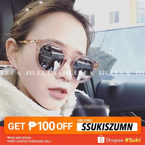 cod korean fashion sunglasses for women retro cat eye sun glasses for women shopee philippines