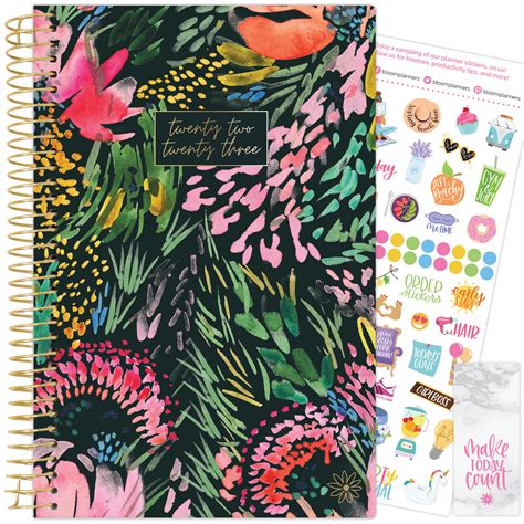 Buy Bloom Daily Planners 2022 2023 Academic Year Day Planner July 2022