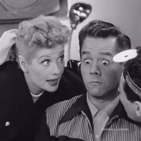 Scene From The Episode “lucy Has Her Eyes Examined”😁 By I Love Lucy