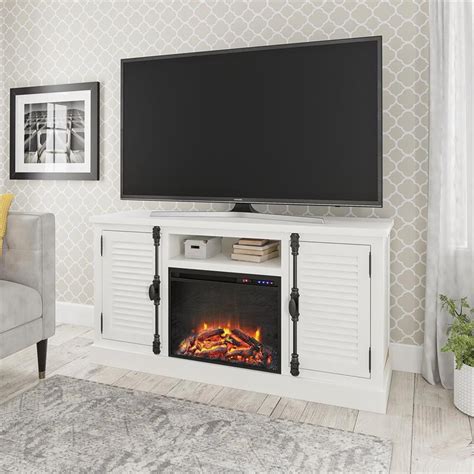 Beaumont Lane Park Electric Fireplace Heater Tv Stand Console Up To 65