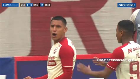 Golazo Madrugador De Alex Valera Para El 1 0 En Universitario Vs Cantolao Por Liga 1 Infobae