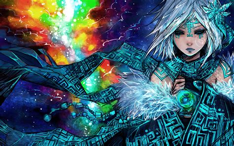 Woman line art illustrations & vectors. anime, Original, Sci, Fi, Science, Fiction, Space, Nebula ...