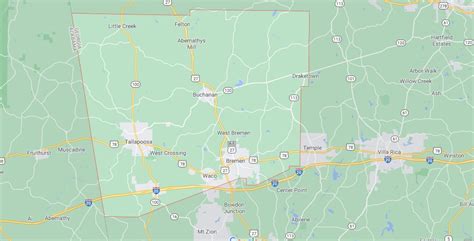 Where Is Haralson County Georgia What Cities Are In Haralson County