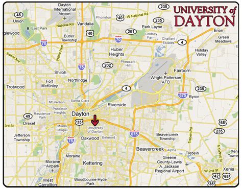 University Of Dayton Campus Map Pdf