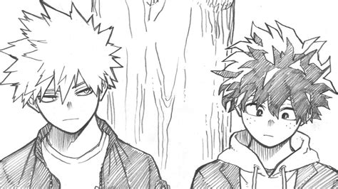 My Hero Academia Manga Author Draws Bakugo And Deku For Anime Season 6