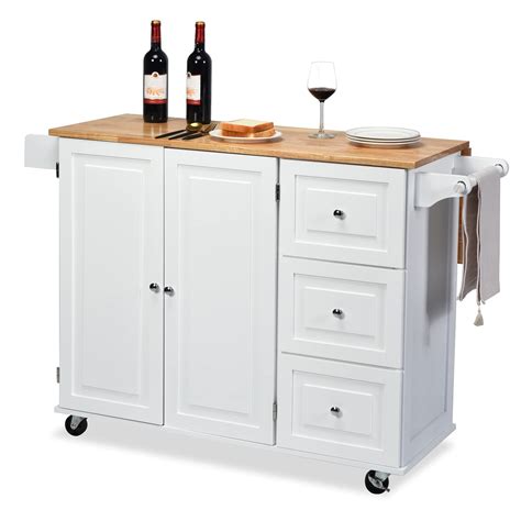 Buy Kitchen Island Cart On Wheels Rolling Kitchen Island With Drop