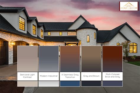 15 Great House And Roof Color Combinations