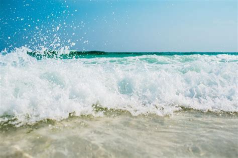 Free Stock Photo Of Ocean With Foamy Waves Download Free Images And